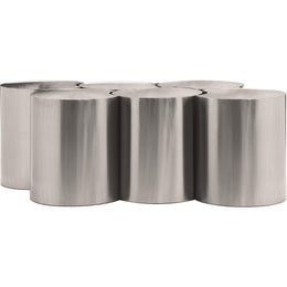 Meridian Dimple Silver Coffee Table