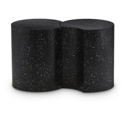 Meridian Dimple Black End Table
