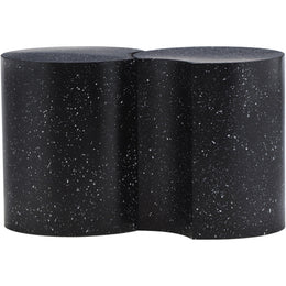 Meridian Dimple Black End Table