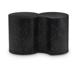 Meridian Dimple Black End Table