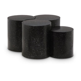 Meridian Dimple Black Coffee Table