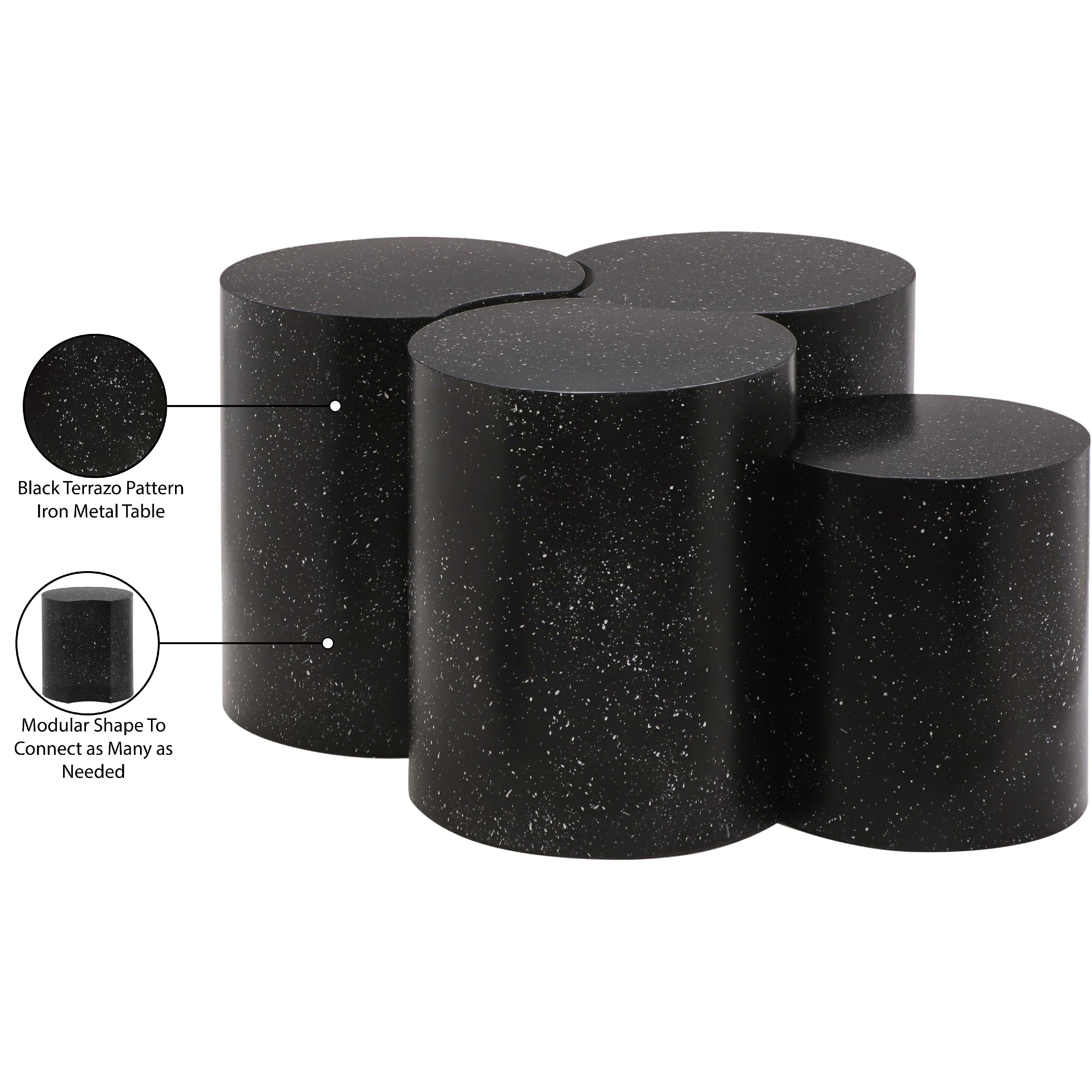 Meridian Dimple Black Coffee Table