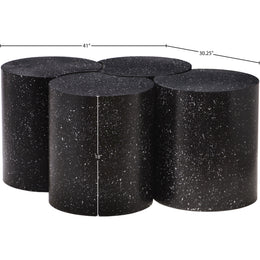 Meridian Dimple Black Coffee Table