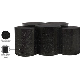 Meridian Dimple Black Coffee Table