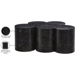 Meridian Dimple Black Coffee Table