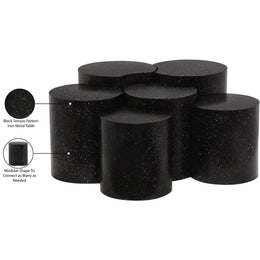 Meridian Dimple Black Coffee Table