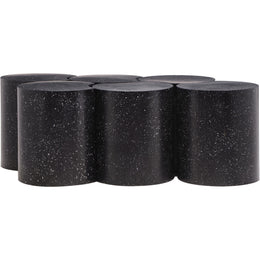 Meridian Dimple Black Coffee Table