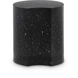 Meridian Dimple Black End Table