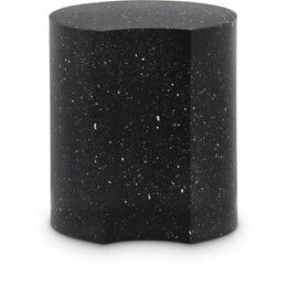Meridian Dimple Black End Table