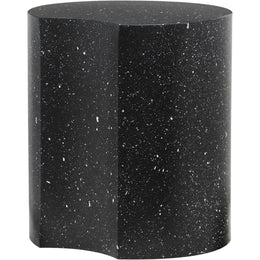 Meridian Dimple Black End Table
