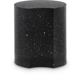 Meridian Dimple Black End Table