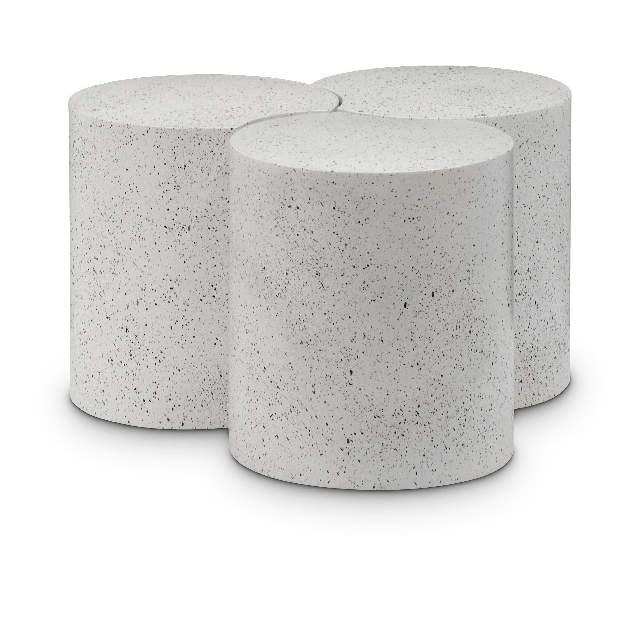 Meridian Dimple White Coffee Table