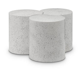 Meridian Dimple White Coffee Table