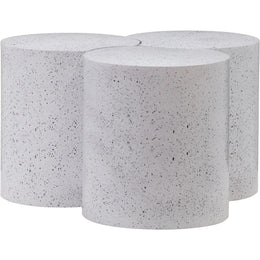 Meridian Dimple White Coffee Table