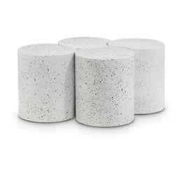 Meridian Dimple White Coffee Table