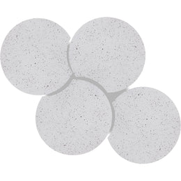 Meridian Dimple White Coffee Table