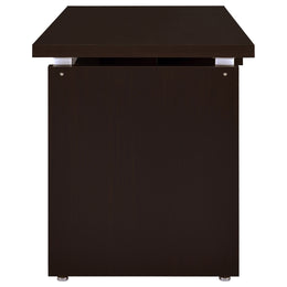 Skylar 39-inch Engineered Wood Writing Desk Cappuccino
