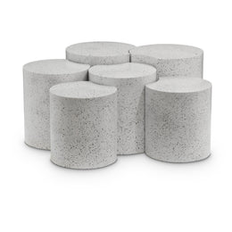 Meridian Dimple White Coffee Table