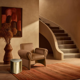 Meridian Petal Gold Coffee Table
