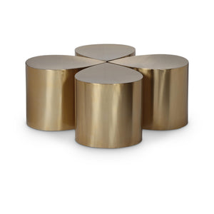Meridian Petal Gold Coffee Table