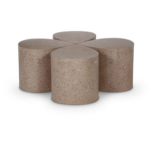 Meridian Petal Taupe Coffee Table