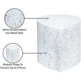 Meridian Petal White Coffee Table