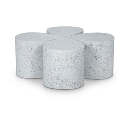 Meridian Petal White Coffee Table