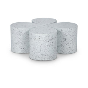 Meridian Petal White Coffee Table