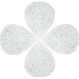 Meridian Petal White Coffee Table