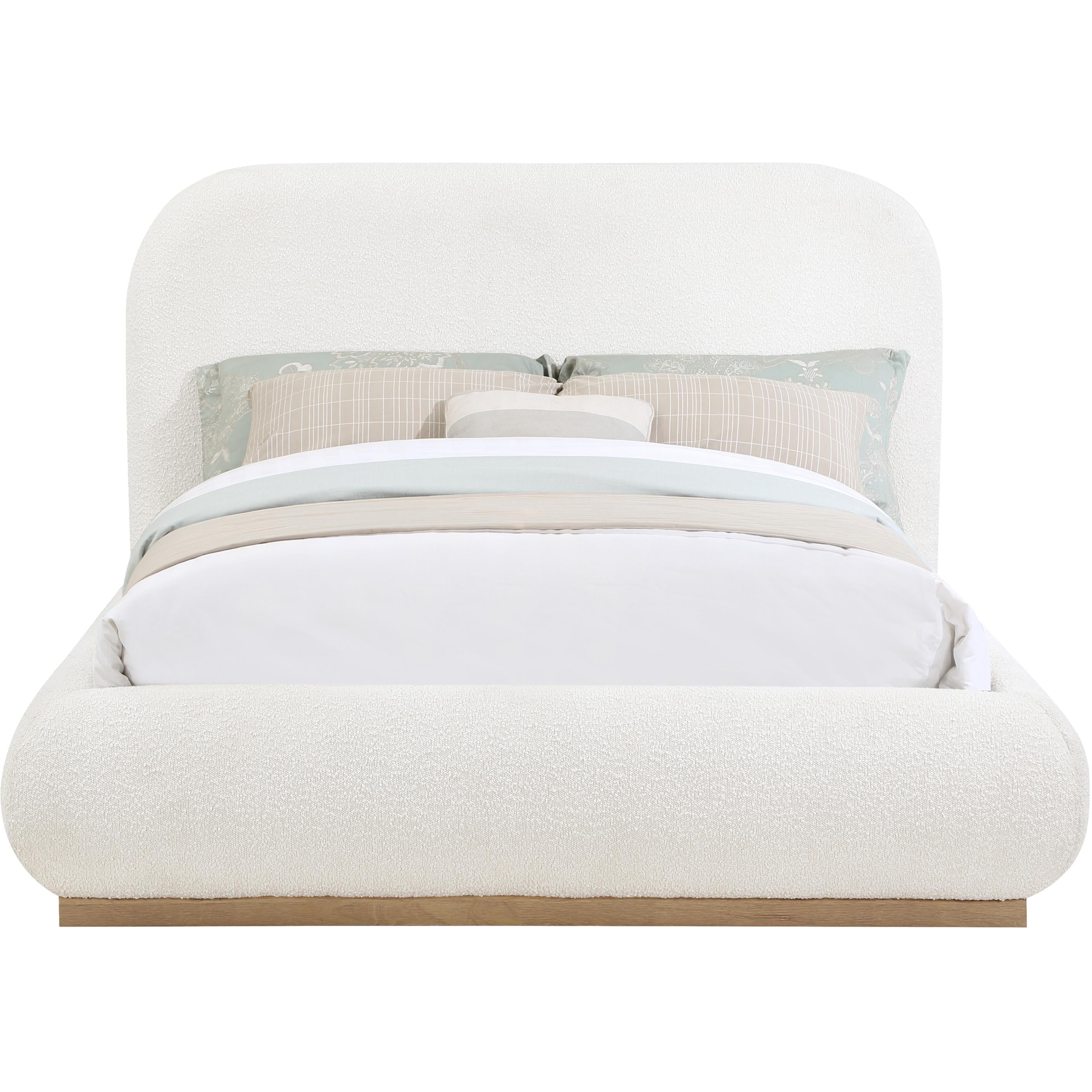 Meridian Vaughn Cream King Bed