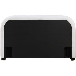 Meridian Vaughn Cream Queen Bed
