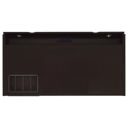 Halston 60-inch 3-drawer Office Computer Desk Cappuccino