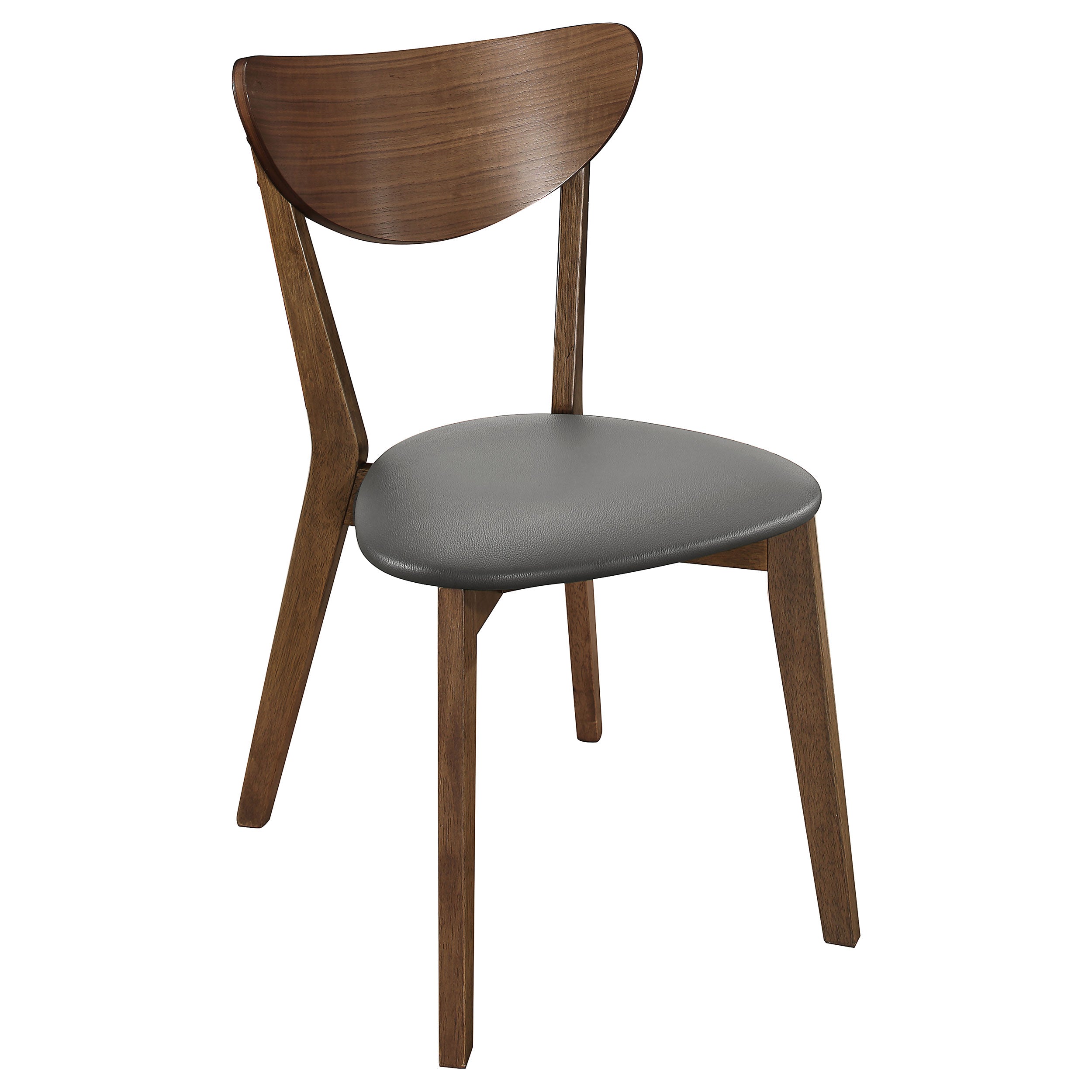 Karri Home Office Computer Desk and Chair Set Walnut
