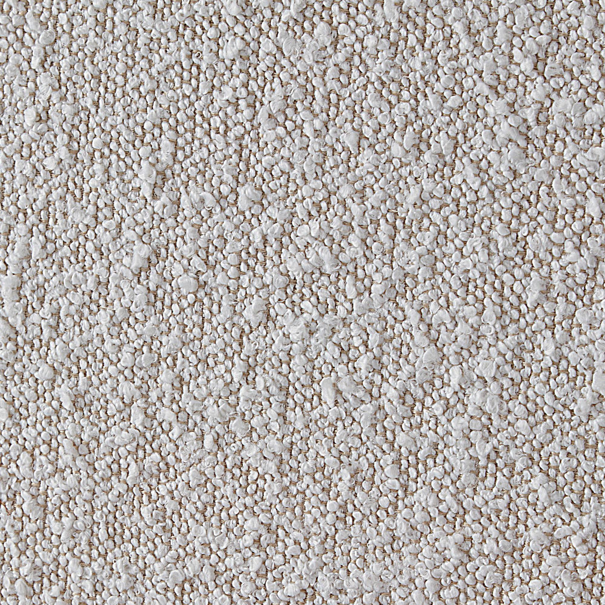 Meridian Kelly Cream Boucle Fabric King Bed (3 Boxes)