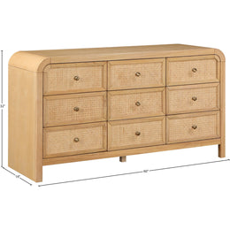 Meridian Siena Natural Dresser