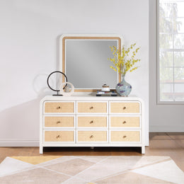 Meridian Siena White Mirror