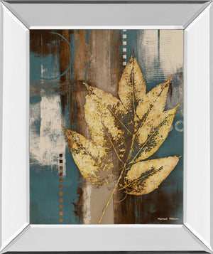 Mirrored Frame Golden Force I By Michael Marcon 22X26 Mirror Frame Print