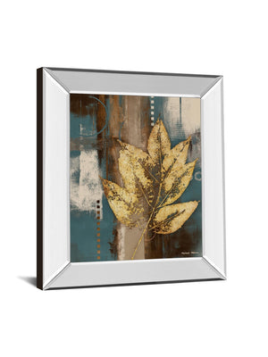 Mirrored Frame Golden Force I By Michael Marcon 22X26 Mirror Frame Print