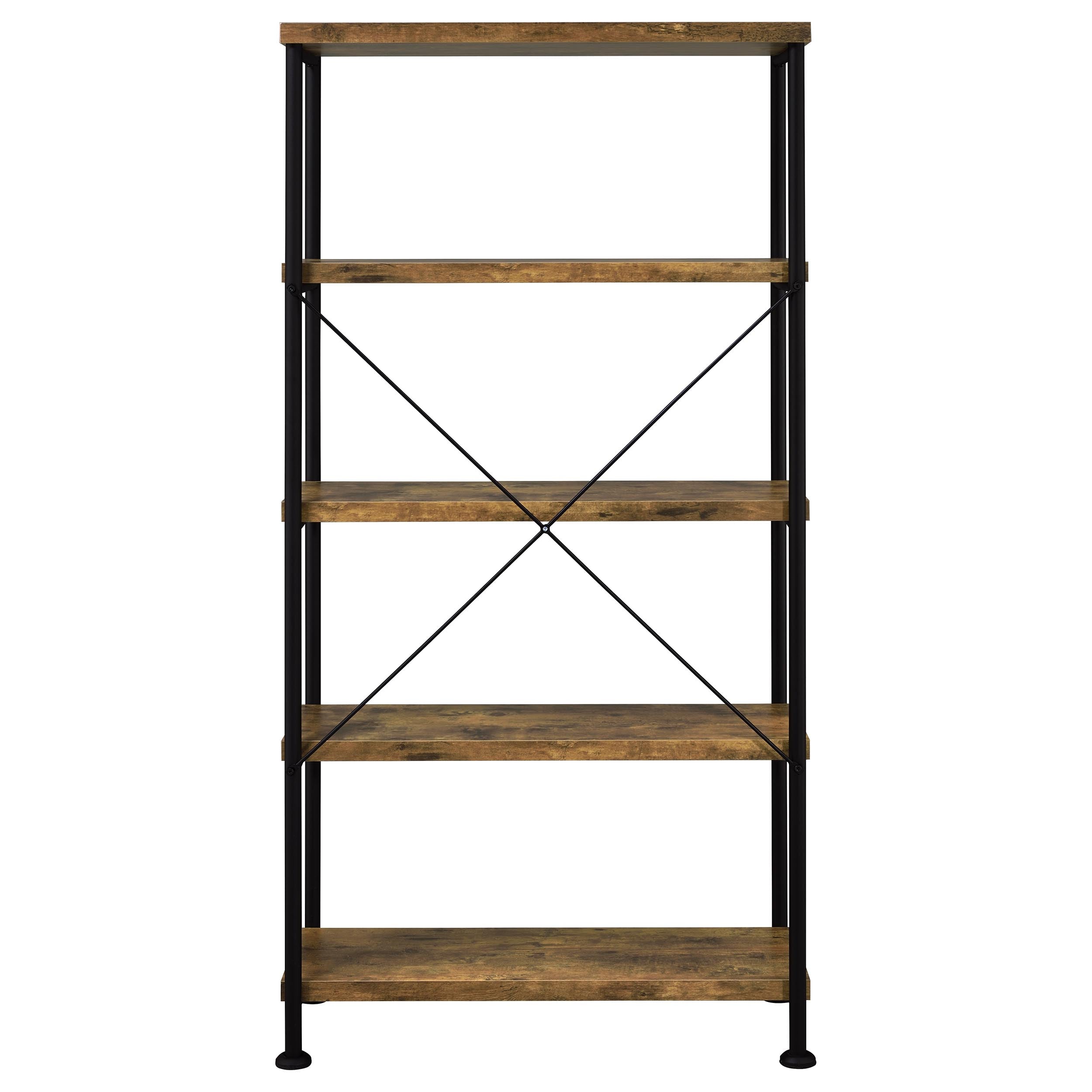 Analiese 63-inch 4-shelf Bookshelf Grey Driftwood
