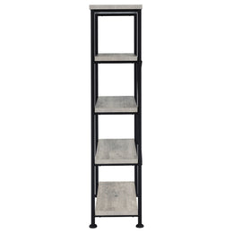 Analiese 63-inch 4-shelf Bookshelf Grey Driftwood