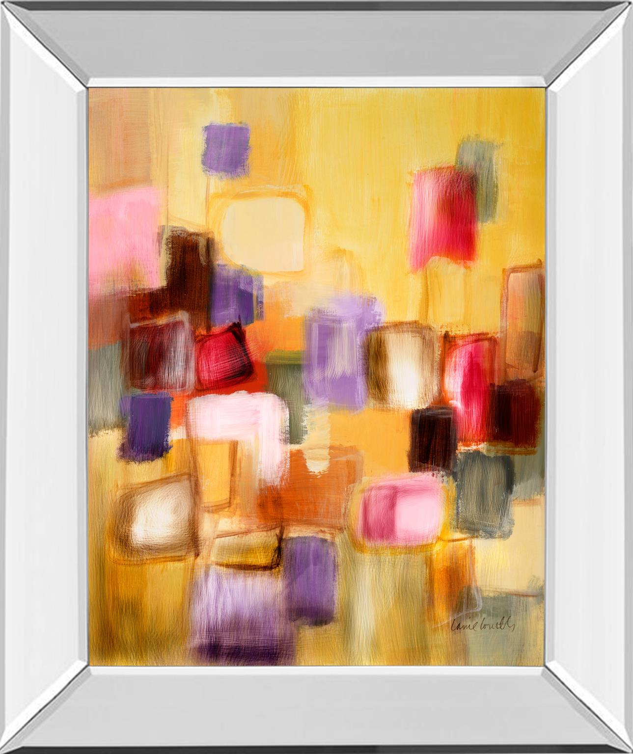 Mirrored Frame Sonata Ii By Lanie Loreth 22X26 Mirror Frame Print