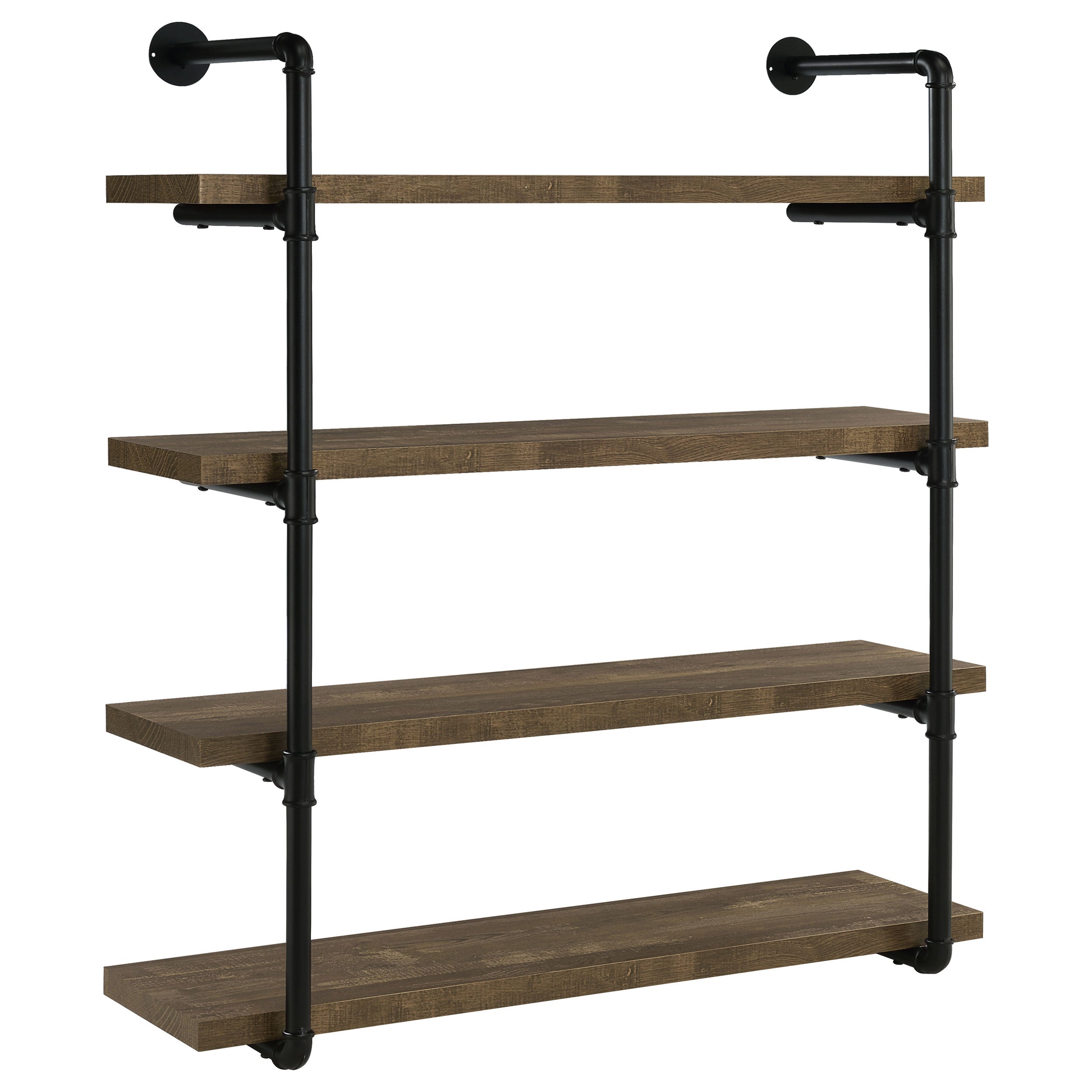 Elmcrest 24-inch 4-shelf Wall Bookshelf Grey Driftwood