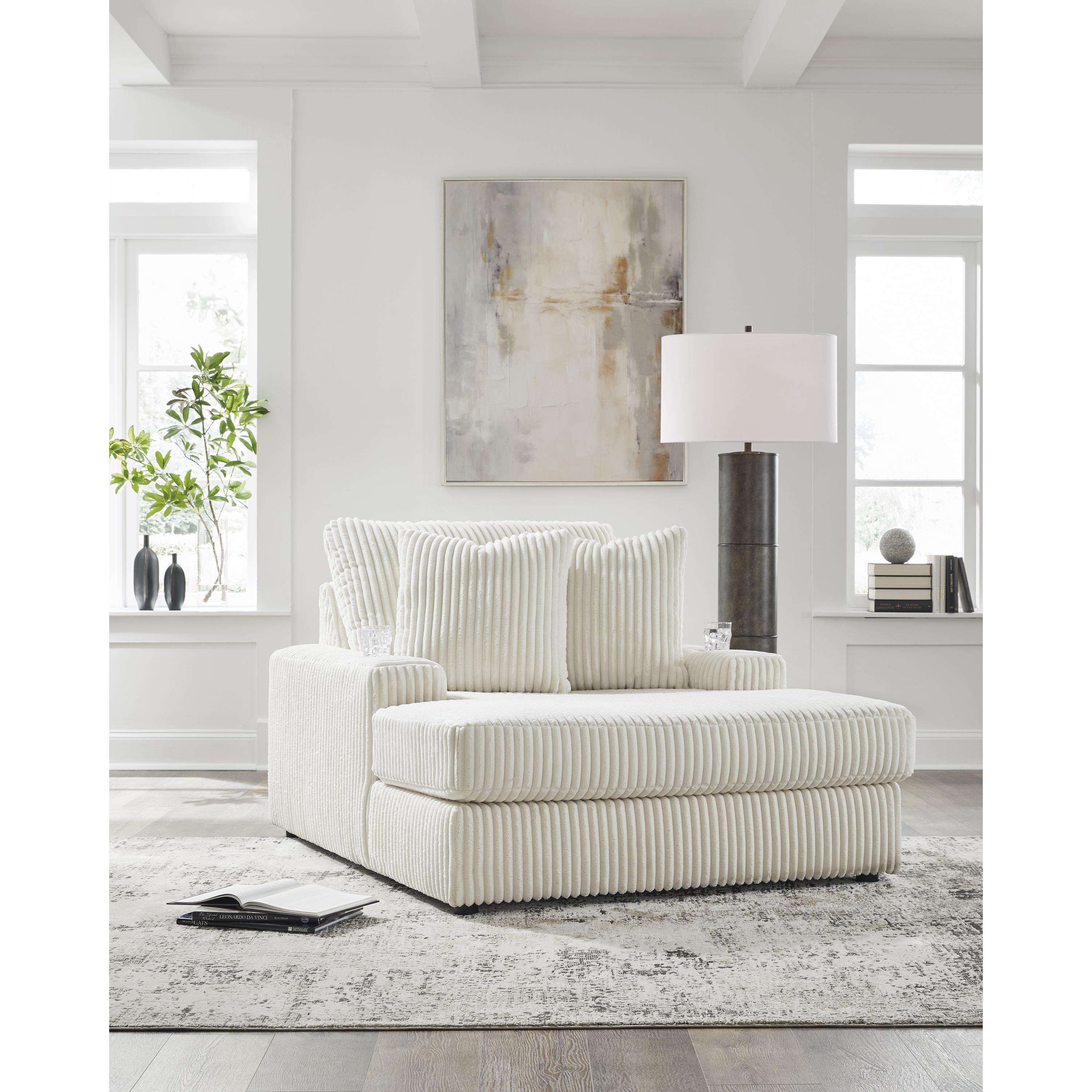 Swipe Furniture Exclusive Design Lindyn Fabric Chaise 2110415