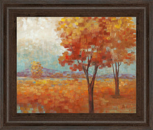 Distant Mountain Ii By Nan 22X26 Framed Print