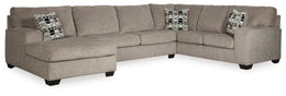 Ballinasloe 3-Piece Sectional with Ottoman