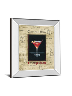 Mirrored Frame Cosmopolitan By Gregory Gorham 22X26 Mirror Frame Print