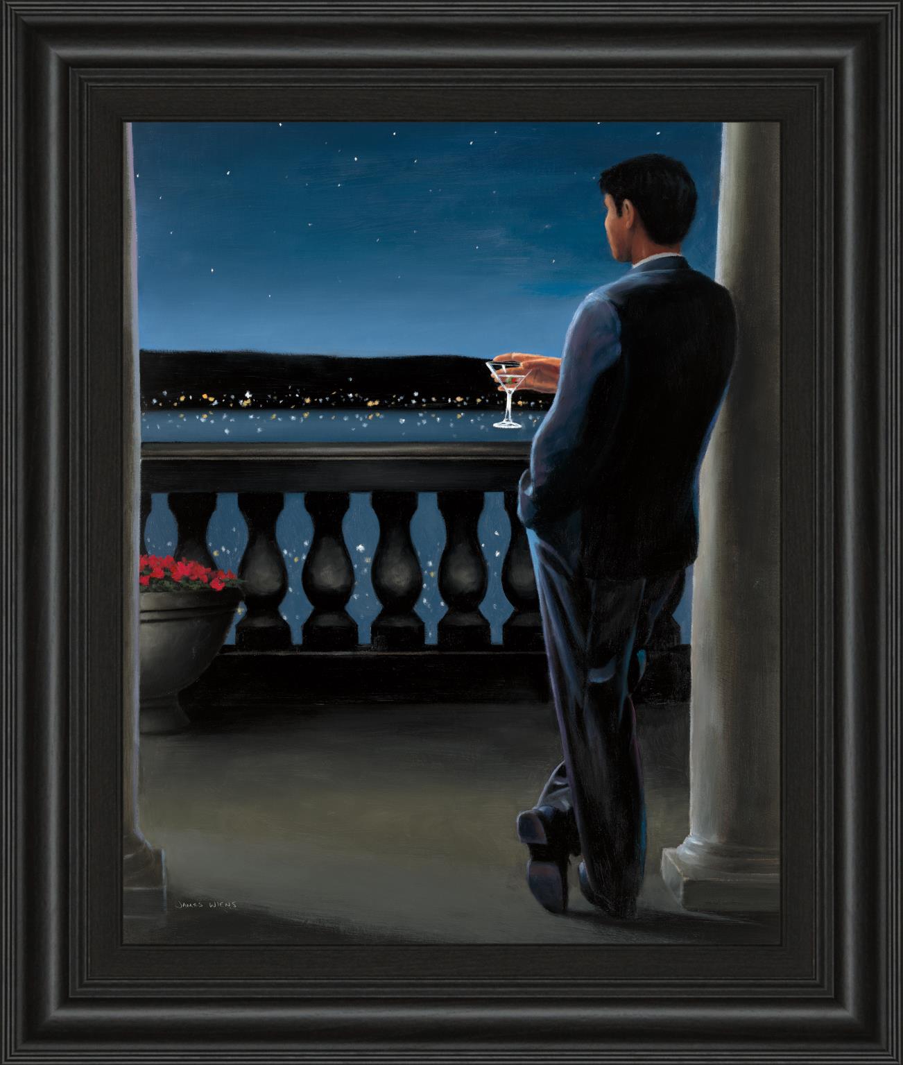 Thinking Of Her By James Wiens 22X26 Framed Print