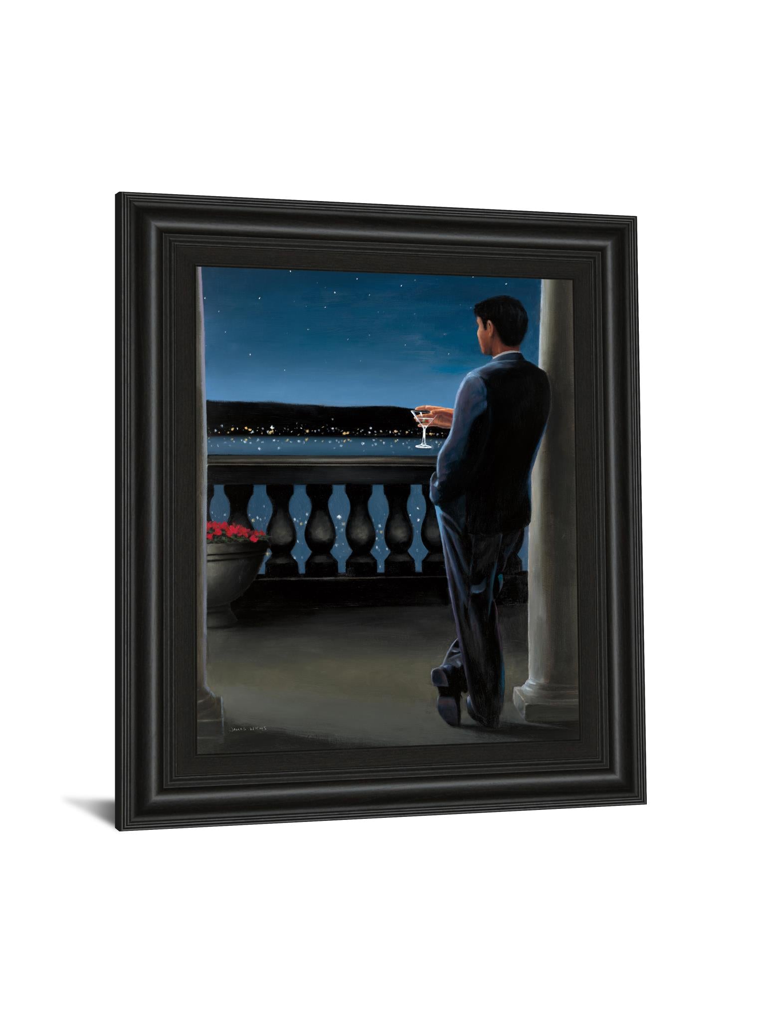 Thinking Of Her By James Wiens 22X26 Framed Print