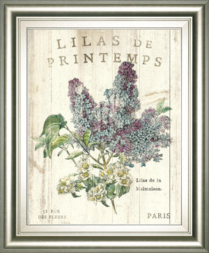 Lilas De Printemps By Sue Schlabach 22X26 Framed Print