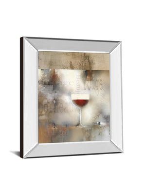 Mirrored Frame Cellar Ii By J.P Prior 22X26 Mirror Frame Print